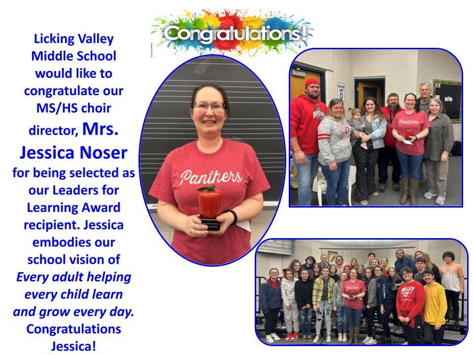 Leaders for Learning Award
